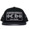 Chrome Hearts CH Las Vegas Trucker Hat Black White