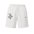 Off-White Logo Print Track Shorts White