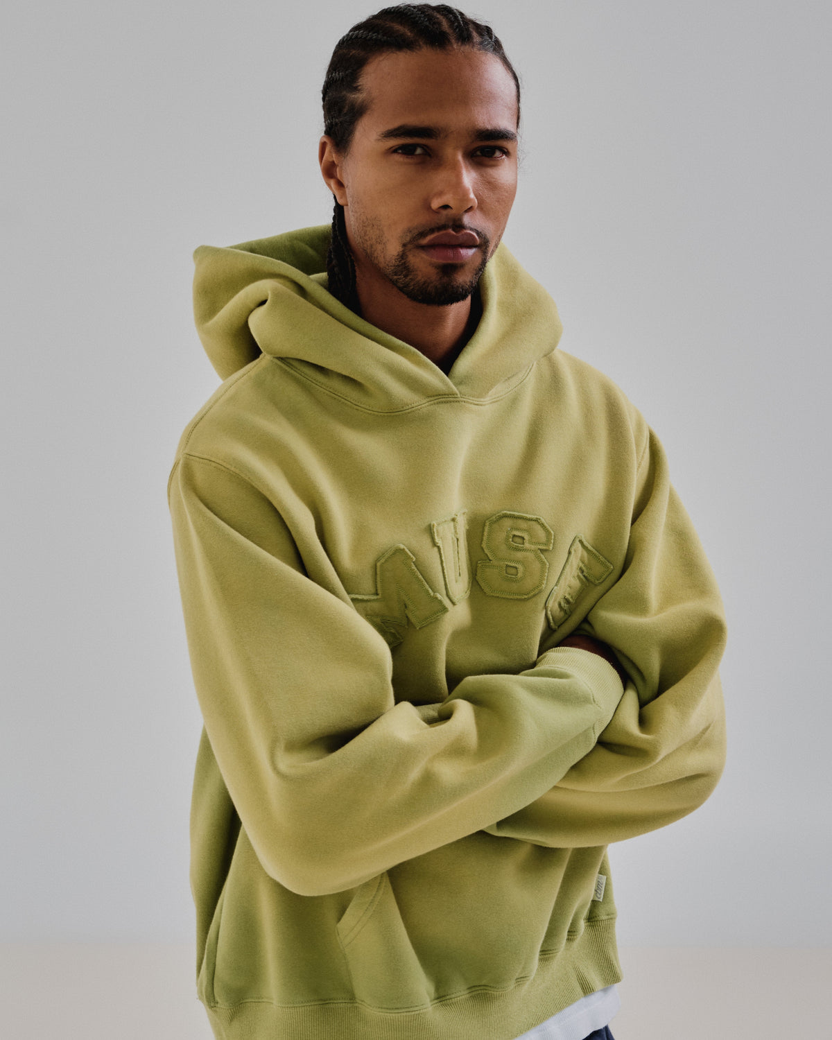 CBM Heavyweight sweat à capuche Matcha