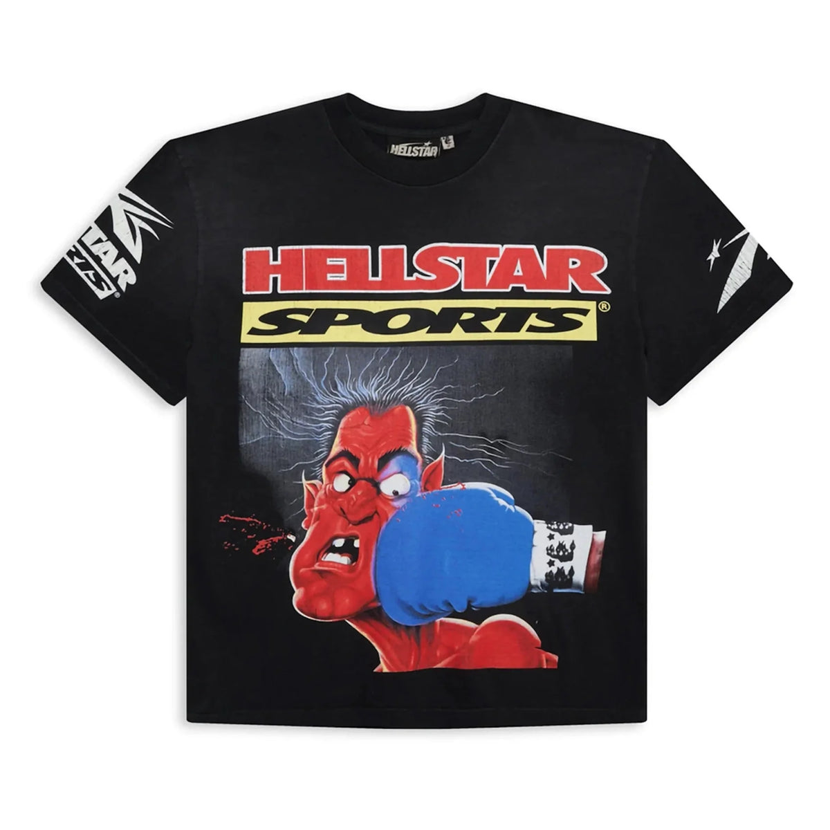 Hellstar Knock-Out T-shirt Black