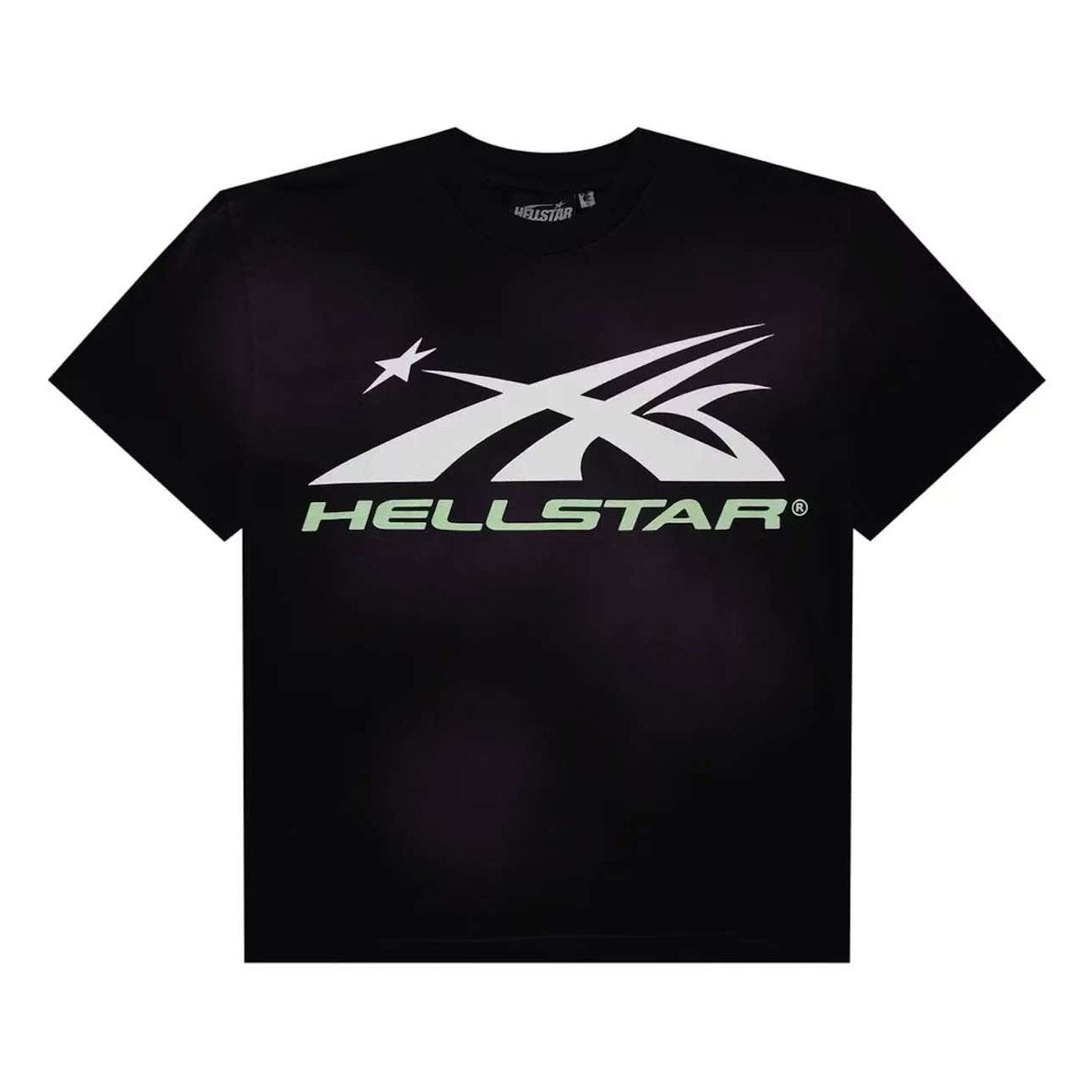 Hellstar Glow in the Dark Sports Logo T-Shirt Black