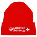 Chrome Hearts Logo Beanie Red