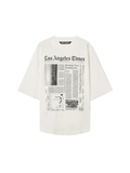 Palm Angels PaxLaTimes News T-Shirt White