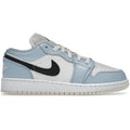 Jordan 1 Low Ice Blue Black (GS)