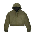Jordan x Travis Scott Hooded Canvas Jacket Cargo Khaki (Women's)