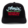 AMIRI Neon Lights Trucker Hat Black