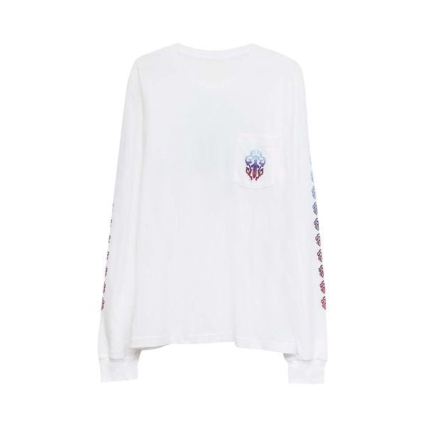 Chrome Hearts Gradient Motif Long-Sleeve White