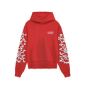 AMIRI Bones Stacked Hoodie Red