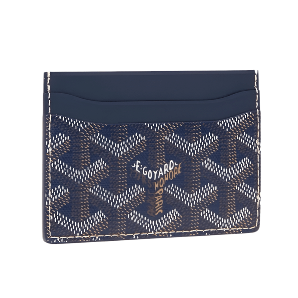 Goyard Saint-Sulpice Card Wallet Navy