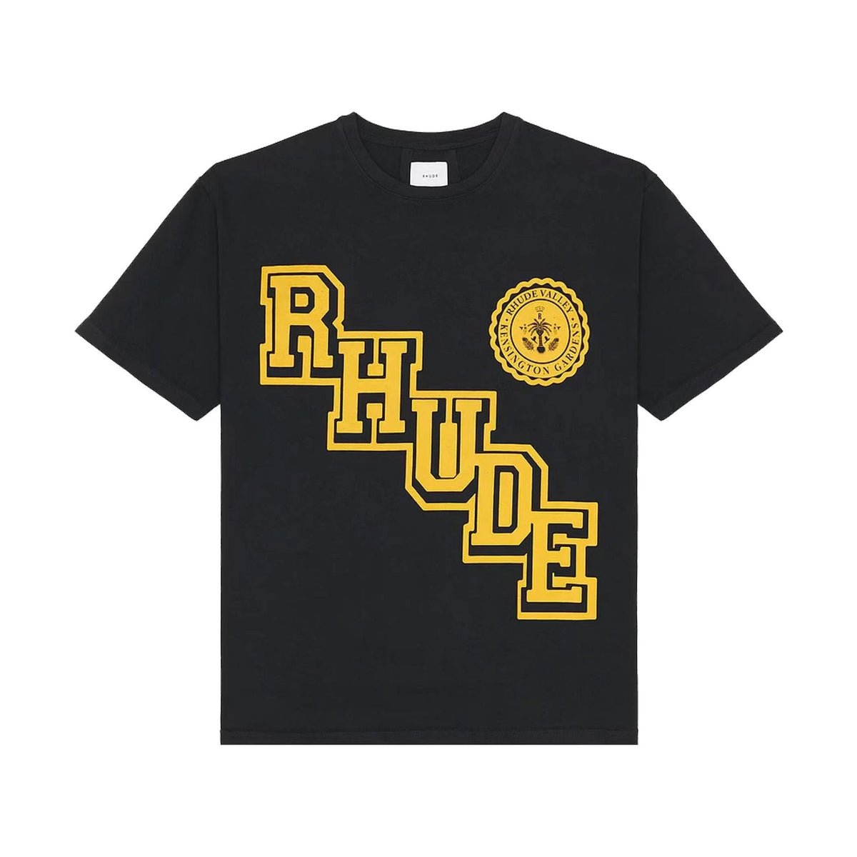 Rhude Collegiate Crest T-Shirt Blue