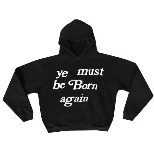 Cactus Plant Flea Market Born Again Hooded Sweatshirt Black