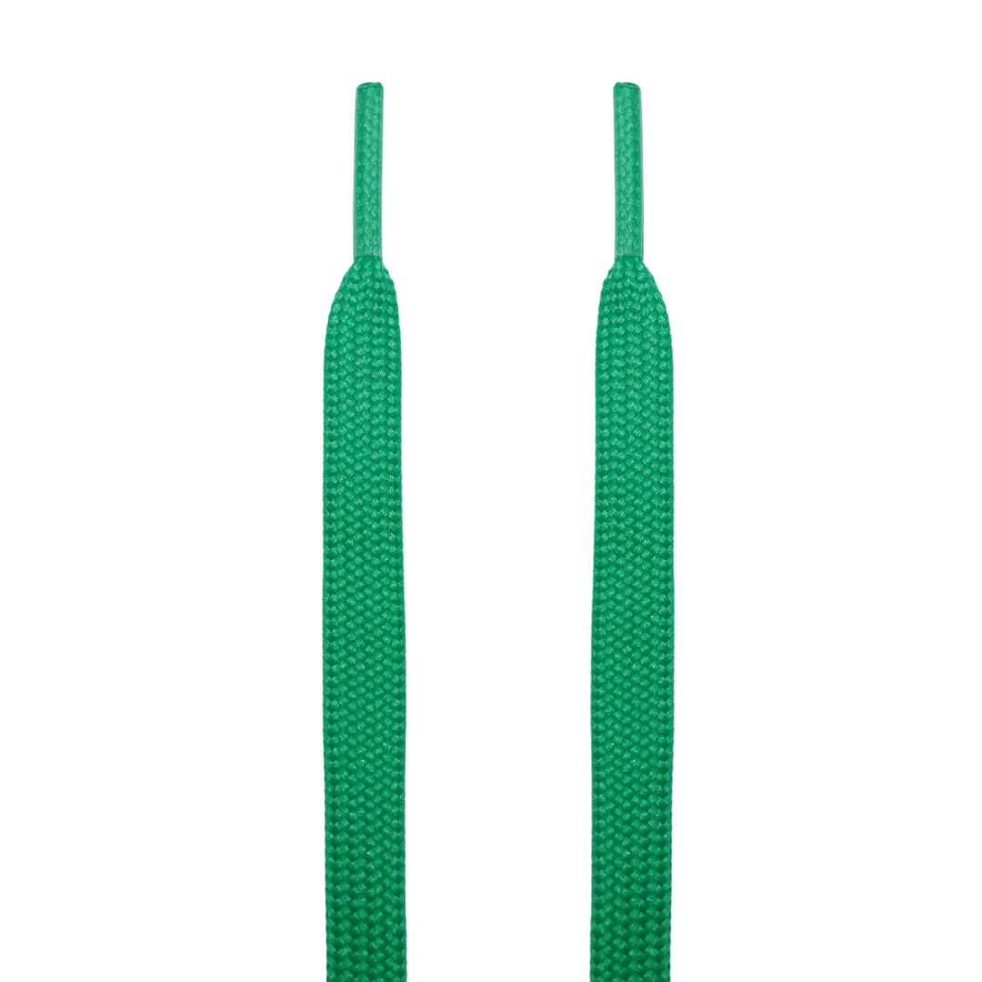 Kulture Klash Forest Green Dunk Flat Shoelaces