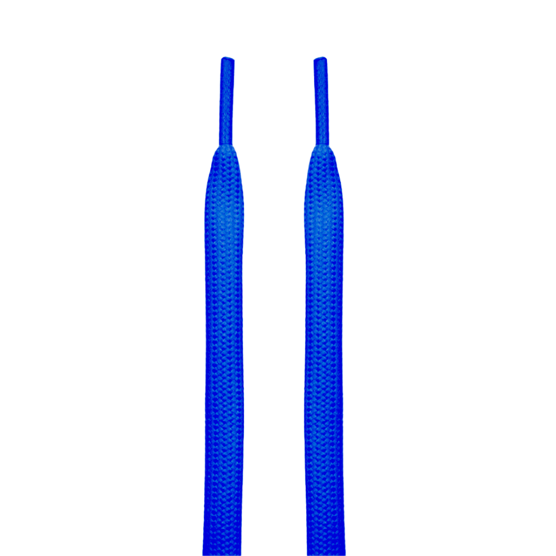 Kulture Klash Royal Blue Dunk Flat Shoelaces
