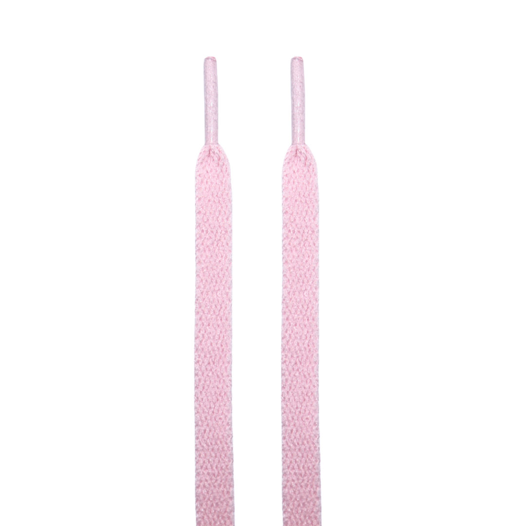 Kulture Klash Pastel Pink Jordan Flat Shoelaces