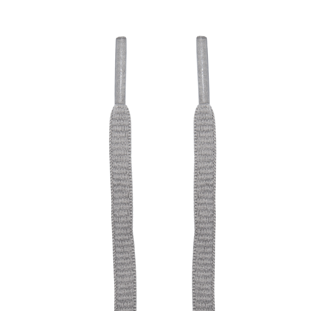 Kulture Klash Yeezy 500/700 Static Grey Oval Shoelaces