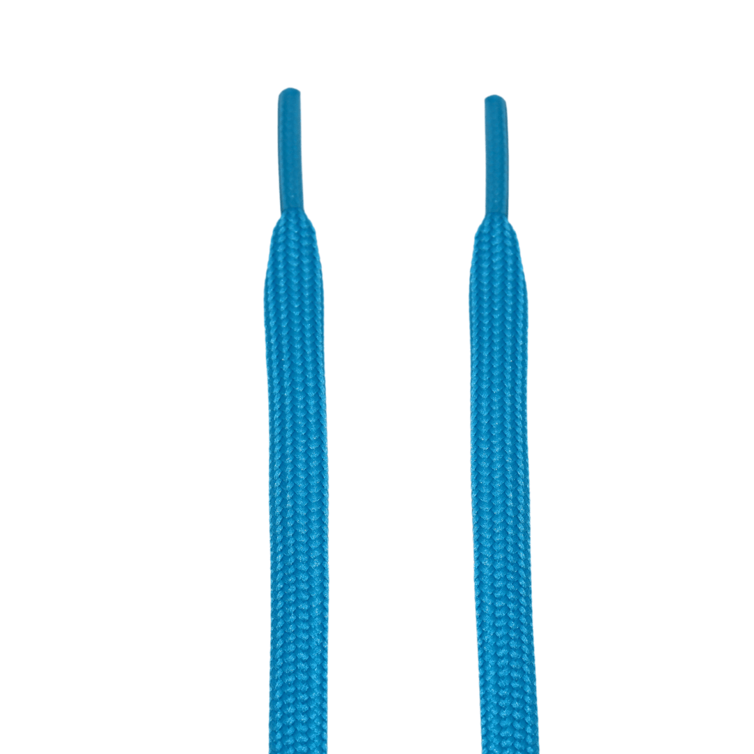 Kulture Klash University Blue Dunk Flat Shoelaces