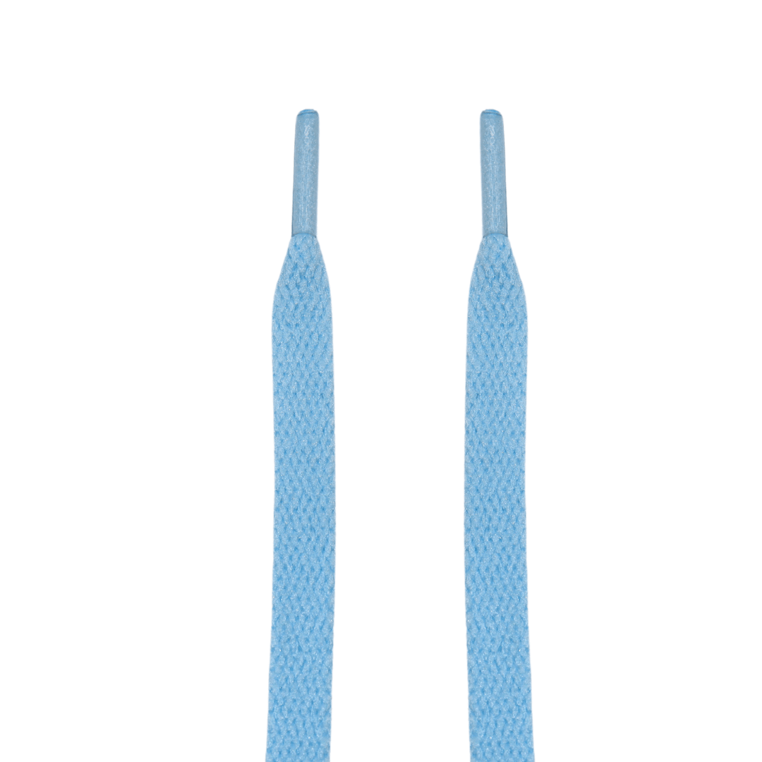 Kulture Klash Pastel Blue Jordan Flat Shoelaces