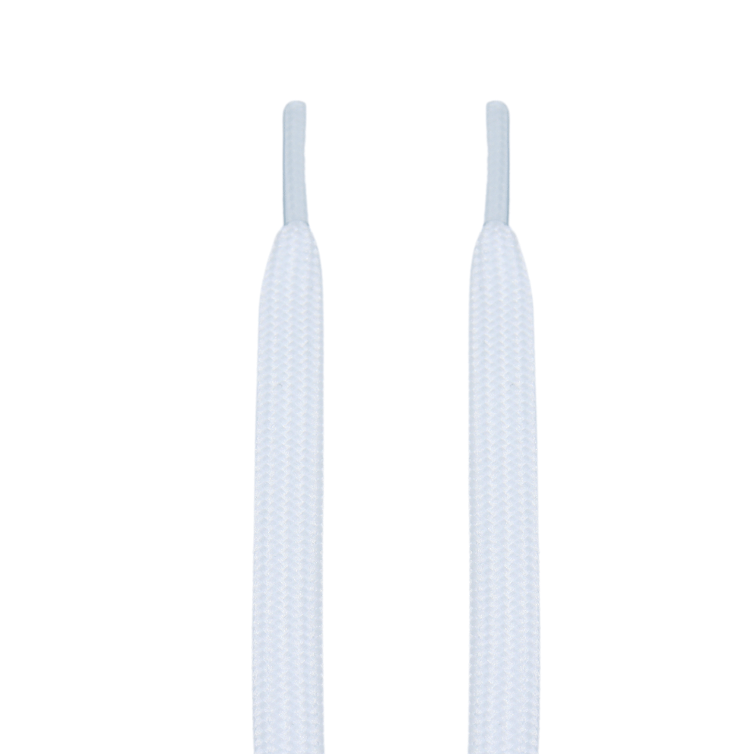 Kulture Klash White Dunk Flat Shoelaces