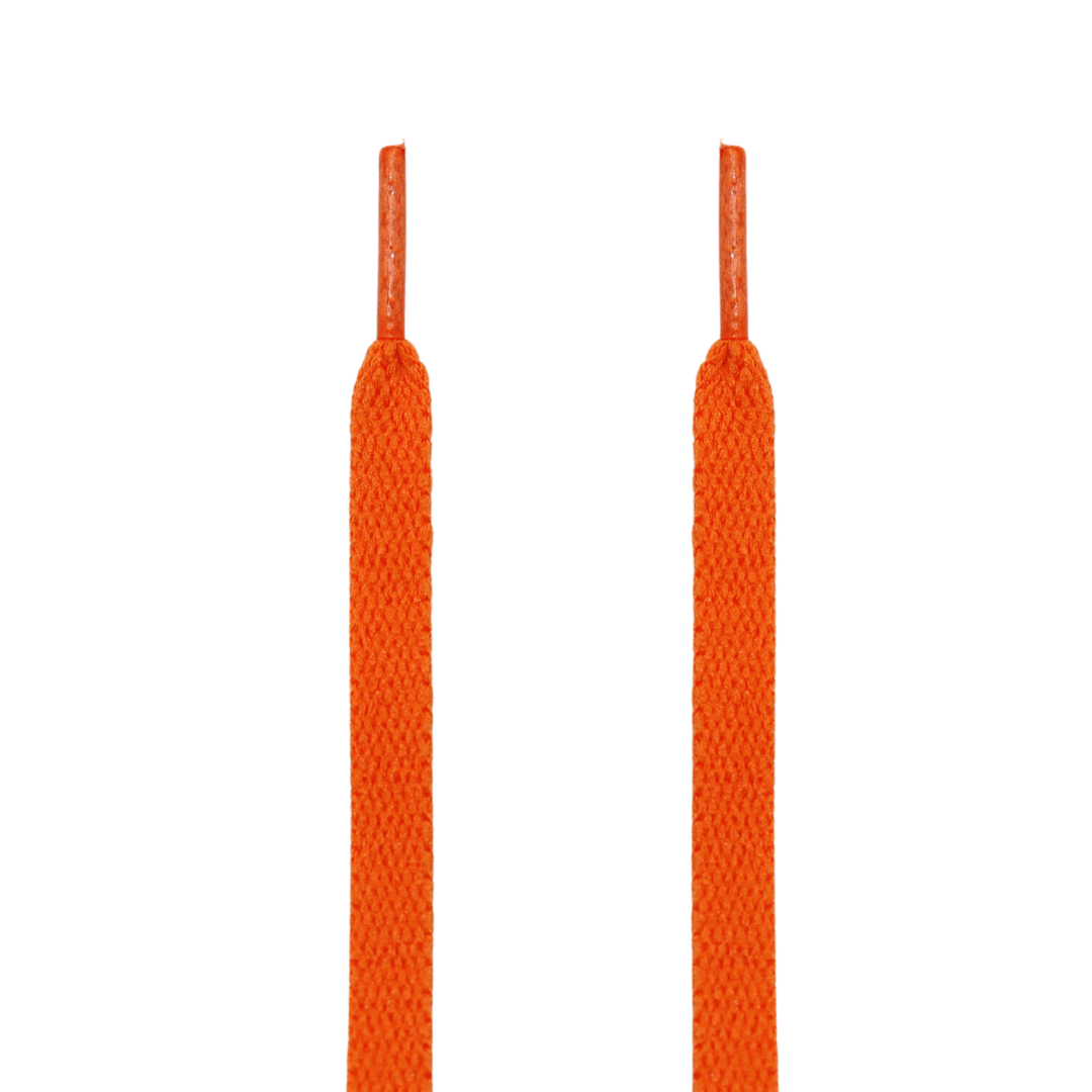 Kulture Klash Starfish Orange Jordan Flat Shoelaces