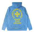 Chrome Hearts x Drake Girls Love Chrome Hoodie Light Blue