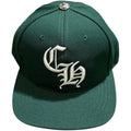 Chrome Hearts Essentials LA Exclusive Baseball Wool Cap Green