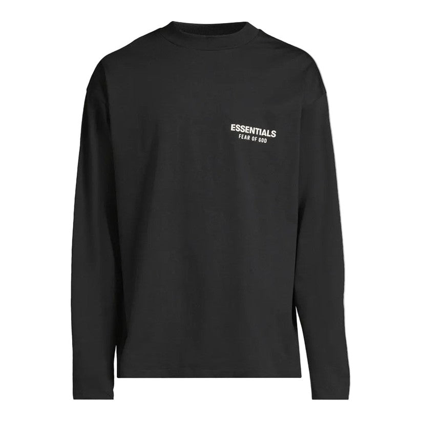 Fear of God Essentials Classic Fit L/S Tee Vintage Black