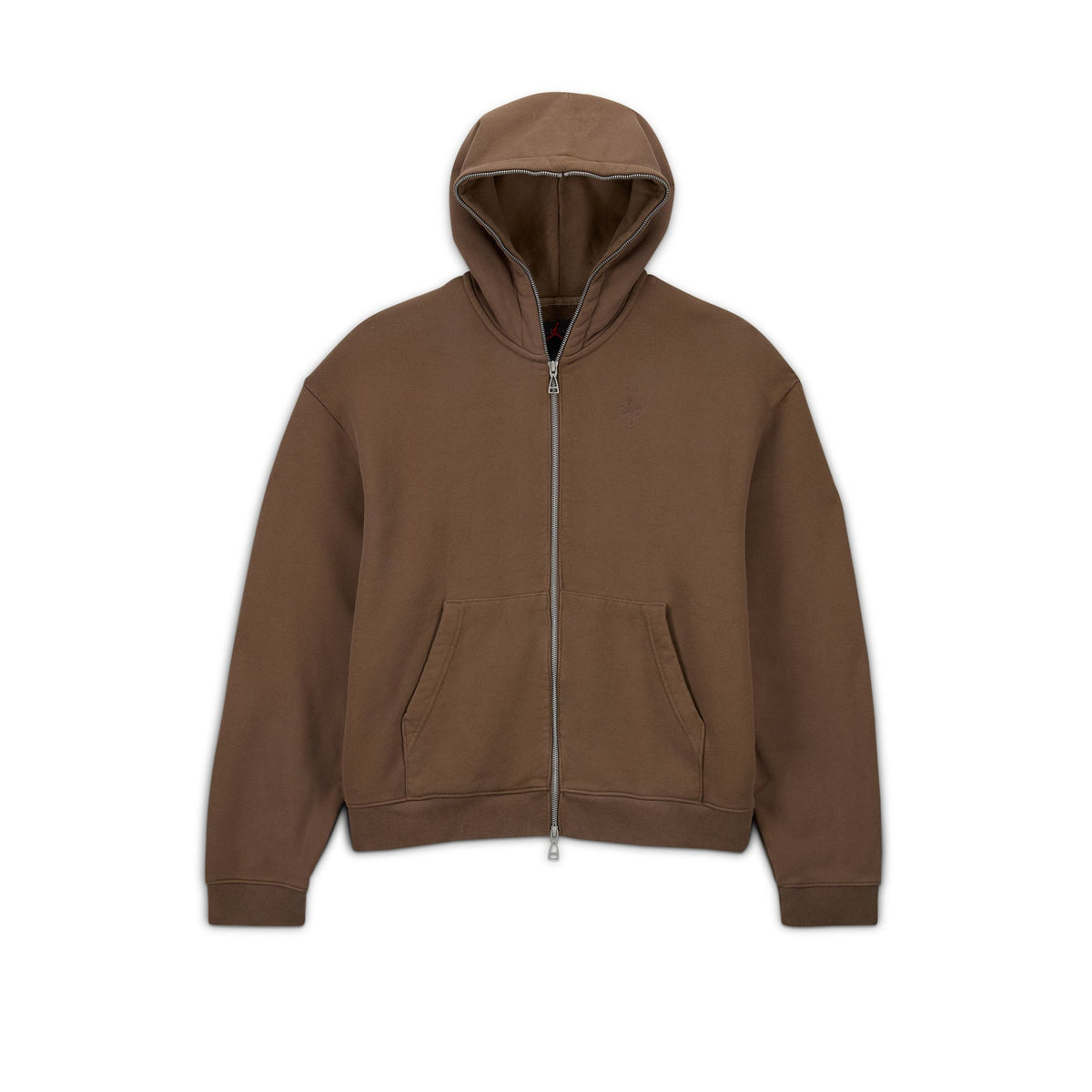 Jordan x Travis Scott Full-Zip Hoodie Brown