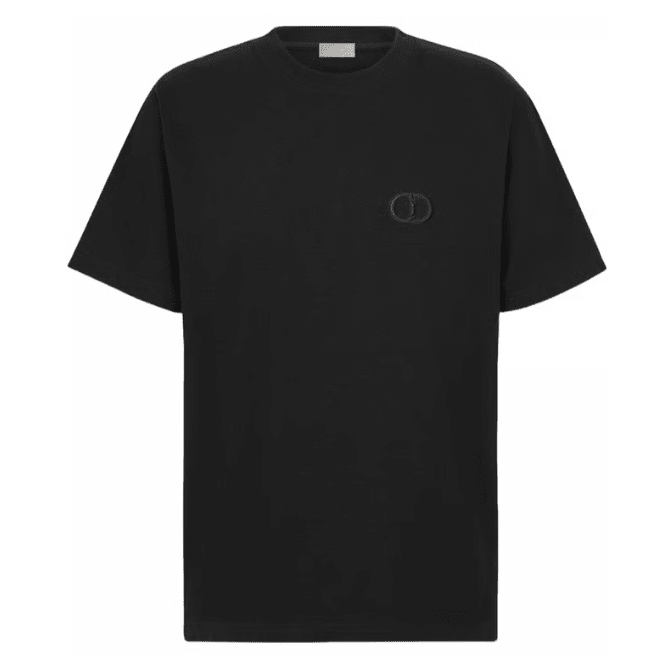 Dior CD Icon Relaxed Fit T-Shirt Black