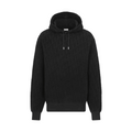 Dior Oblique Relaxed-Fit Hooded Sweatshirt Black Cotton Fleece