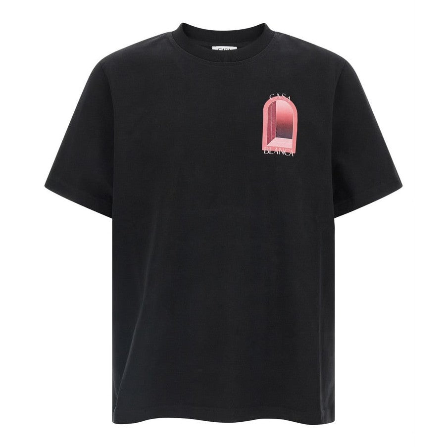 Casablanca Graphic Print T-Shirt Black