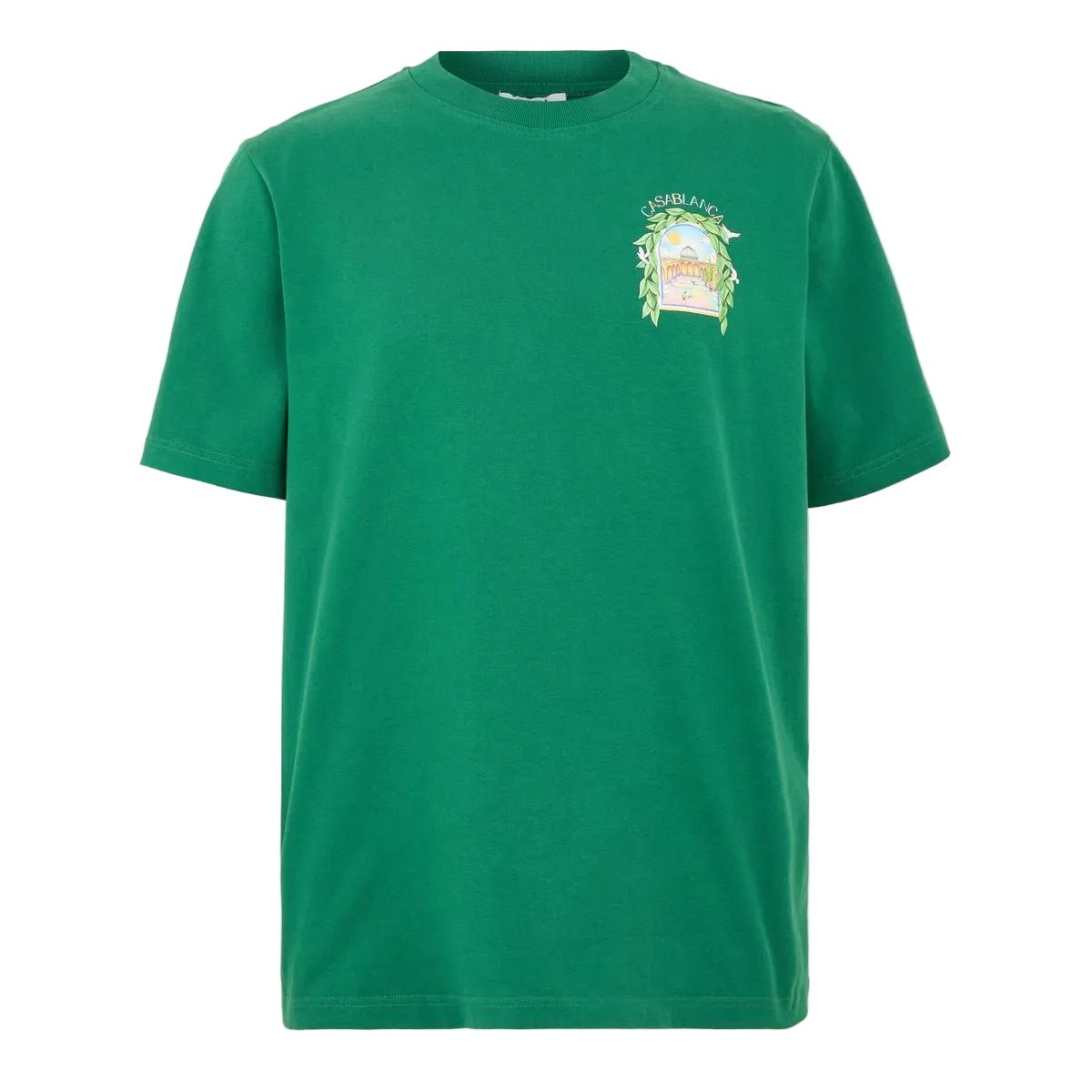 Casablanca Paris Printed T-Shirt Green