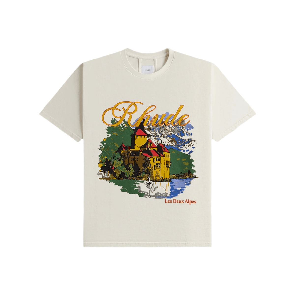 Rhude Chateau Alpes T-Shirt Cream