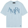 AMIRI Staggered T-Shirt Cerulean