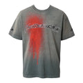 Hellstar Spray Paint Logo T-Shirt Grey