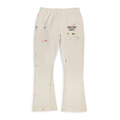 Gallery Dept. Painted Flare Sweat Pants White
