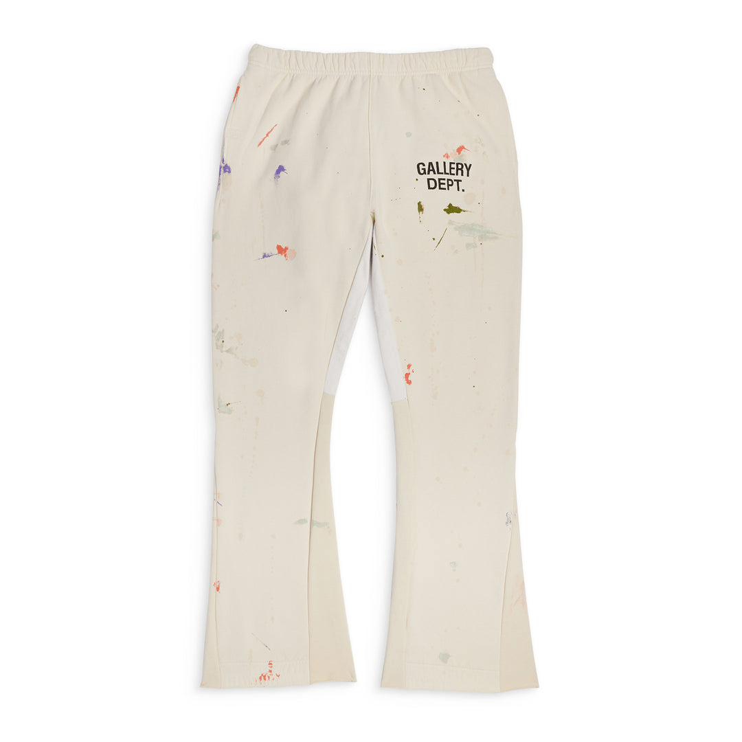 Gallery Dept. Painted Flare Sweat Pants White