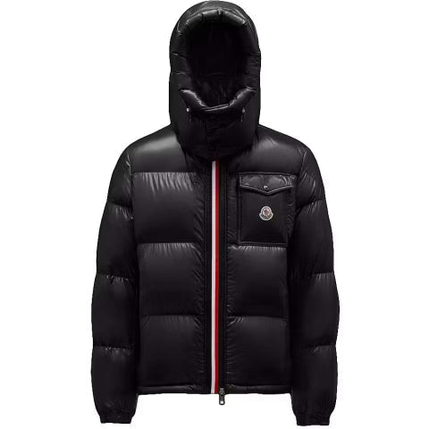 Moncler Montbeliard Short Down Jacket Black