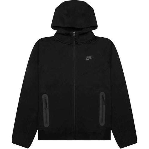 Nike Sportswear Tech Fleece Windrunner Full-Zip Hoodie Vertical Pocket Black