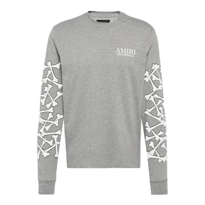 AMIRI Bones Crewneck Sweatshirt Grey