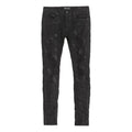 Purple Brand P001 Stretch Cotton Oil Spill Jeans Black