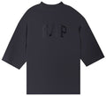 Yeezy Gap Engineered by Balenciaga Cropped Dove No Seam Tee Washed Black