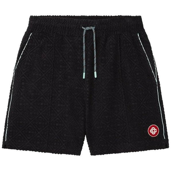 Casablanca Towelling Shorts Black
