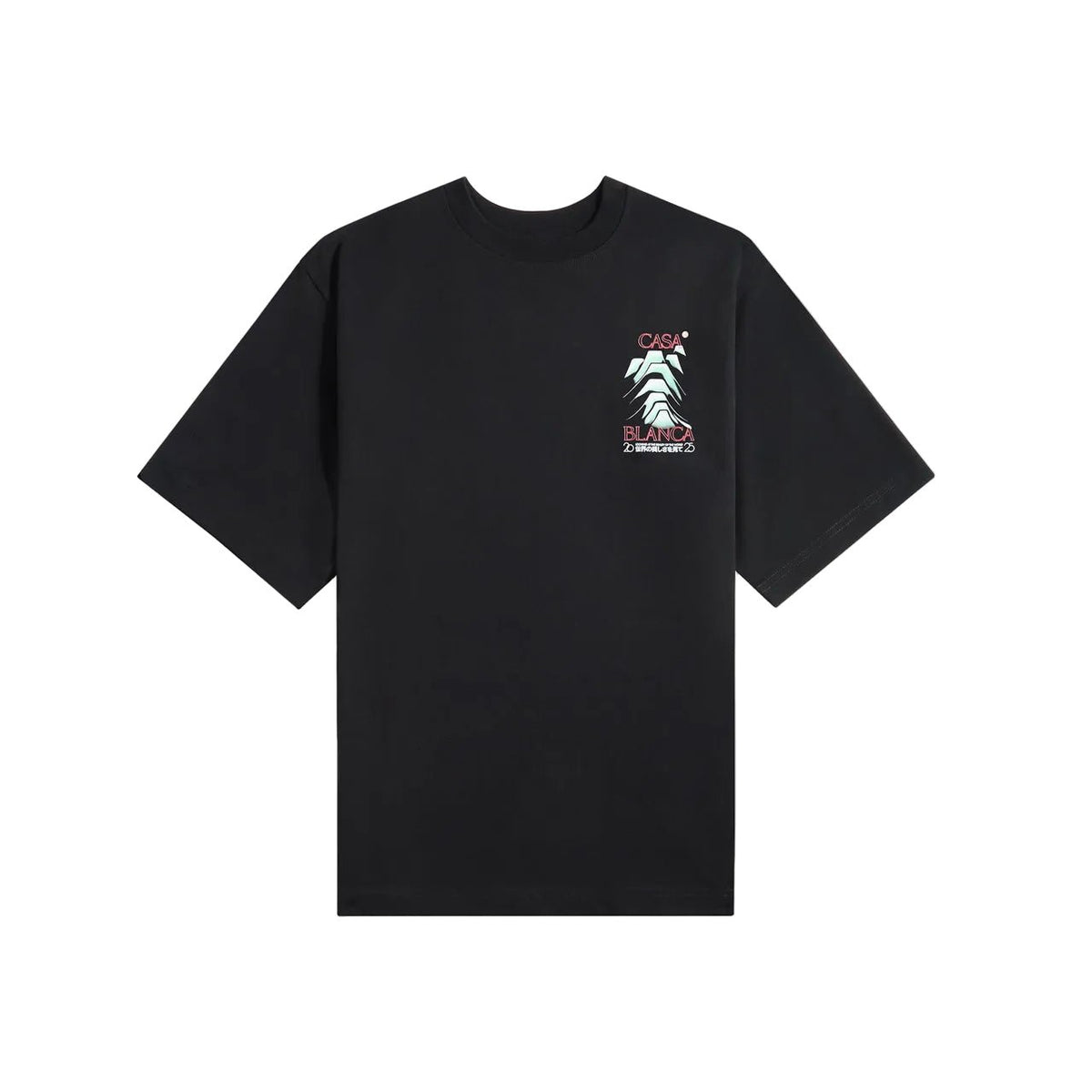 Casablanca Frosty Mountain Oversized Tee Black
