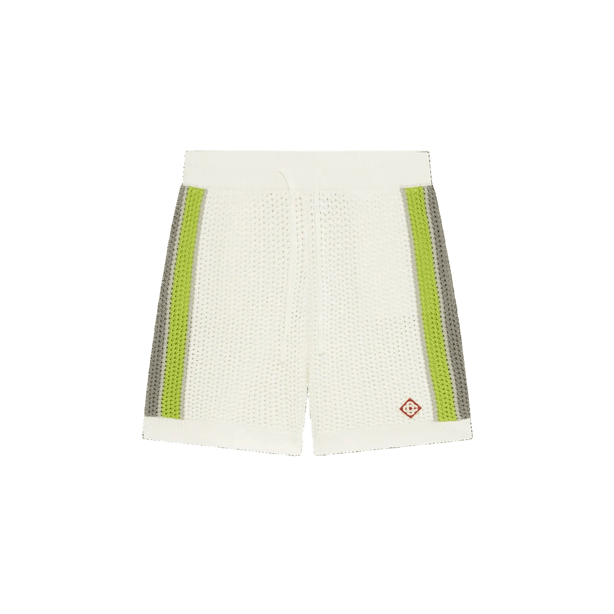 Casablanca Stripe Crochet Shorts