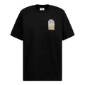 Casablanca Tennis Landscape Cotton T-Shirt Black