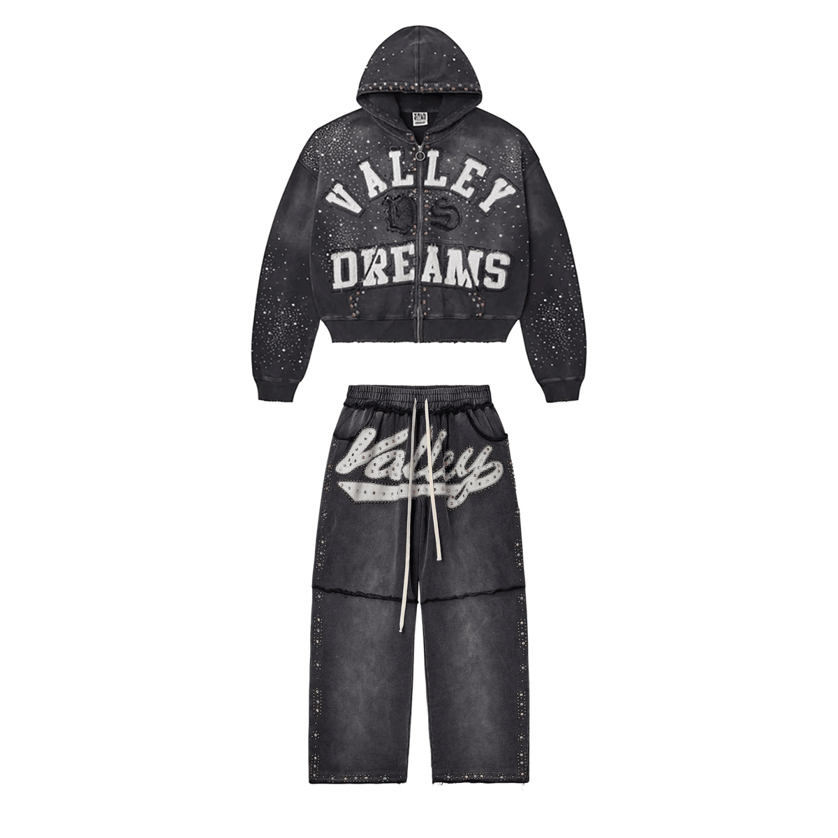 Vale Forever Skittle Tracksuit Jeweled Black