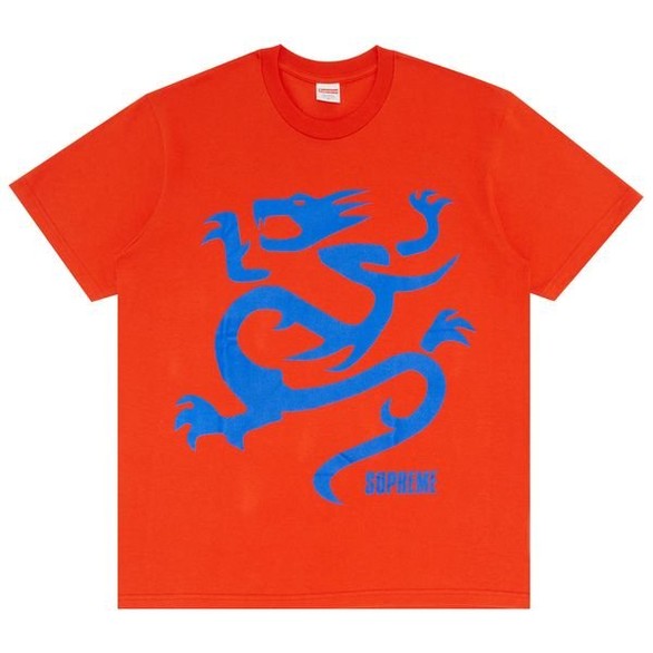 Supreme Mobb Deep Dragon Tee Tomato