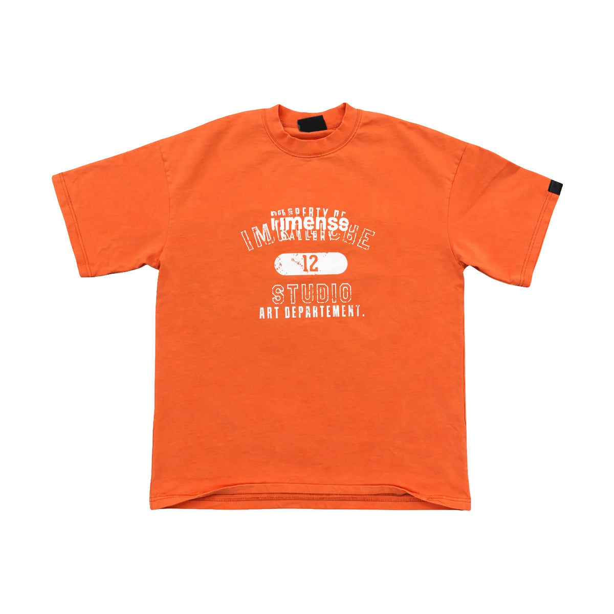 Immense x Hurtliche Graphic T-Shirt Orange
