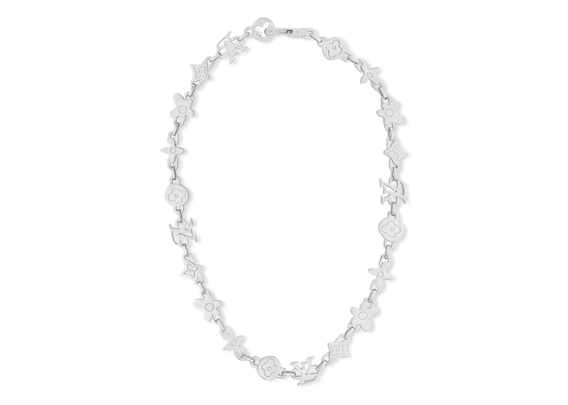 Louis Vuitton by Tyler, the Creator Monogram Craggy Necklace Silver-color