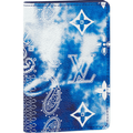 Louis Vuitton Pocket Organiser Monogram Bandana Bleached Blue